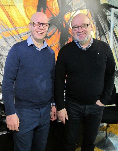 Mikko Pessi ja Heikki Hartikainen, yhteistyökumppanimme Lumoava